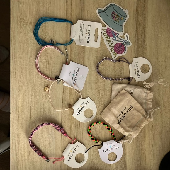 Pura Vida Jewelry - 6 NWT Pura Vida bracelets